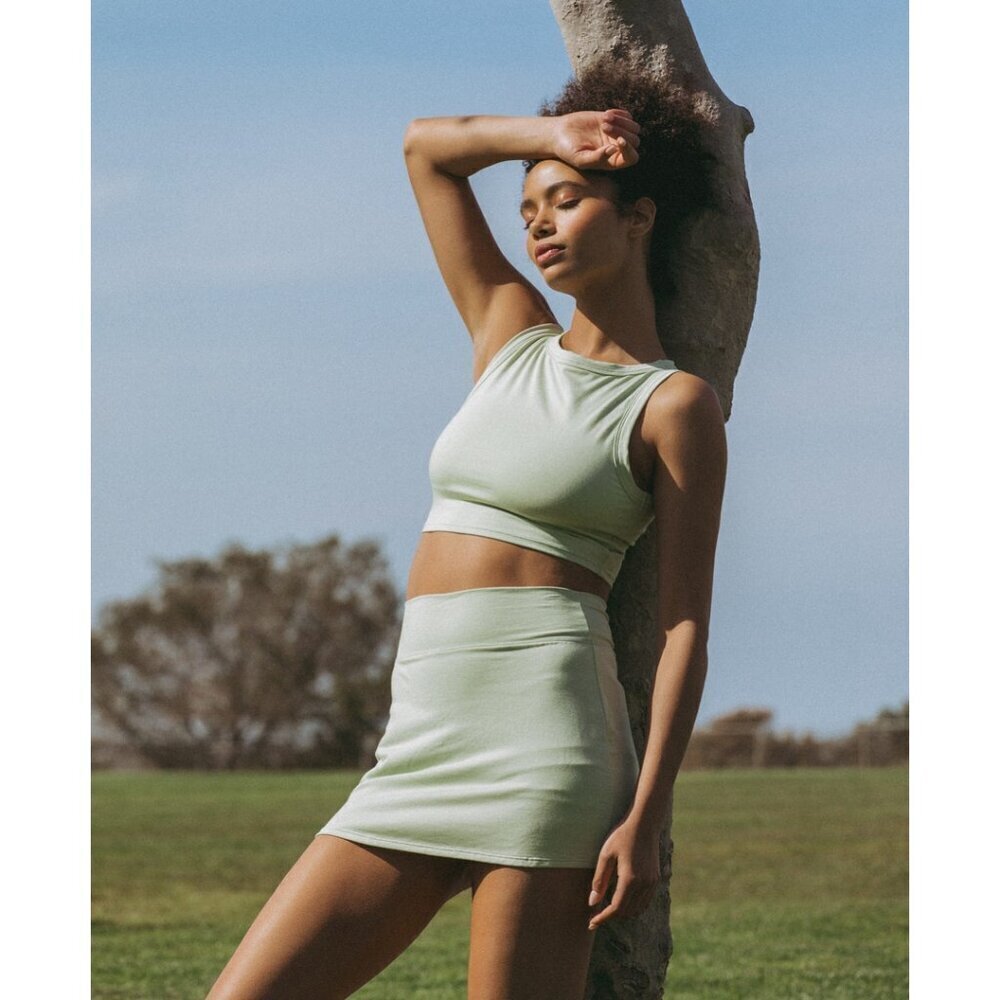 L*SPACE Nolan Skort in Celery Size Small NWT - Picture 11 of 16